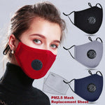 Anti PM2.5 Breathing Mask Cotton Haze Valve Anti-dust Mouth Mask Activated Carbon Filter Respirator Mouth-muffle Mask