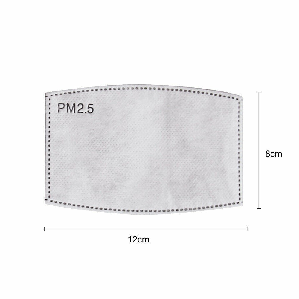 10-100 PCS PM2.5 Filter Paper Anti Haze Mouth Mask Anti Dust